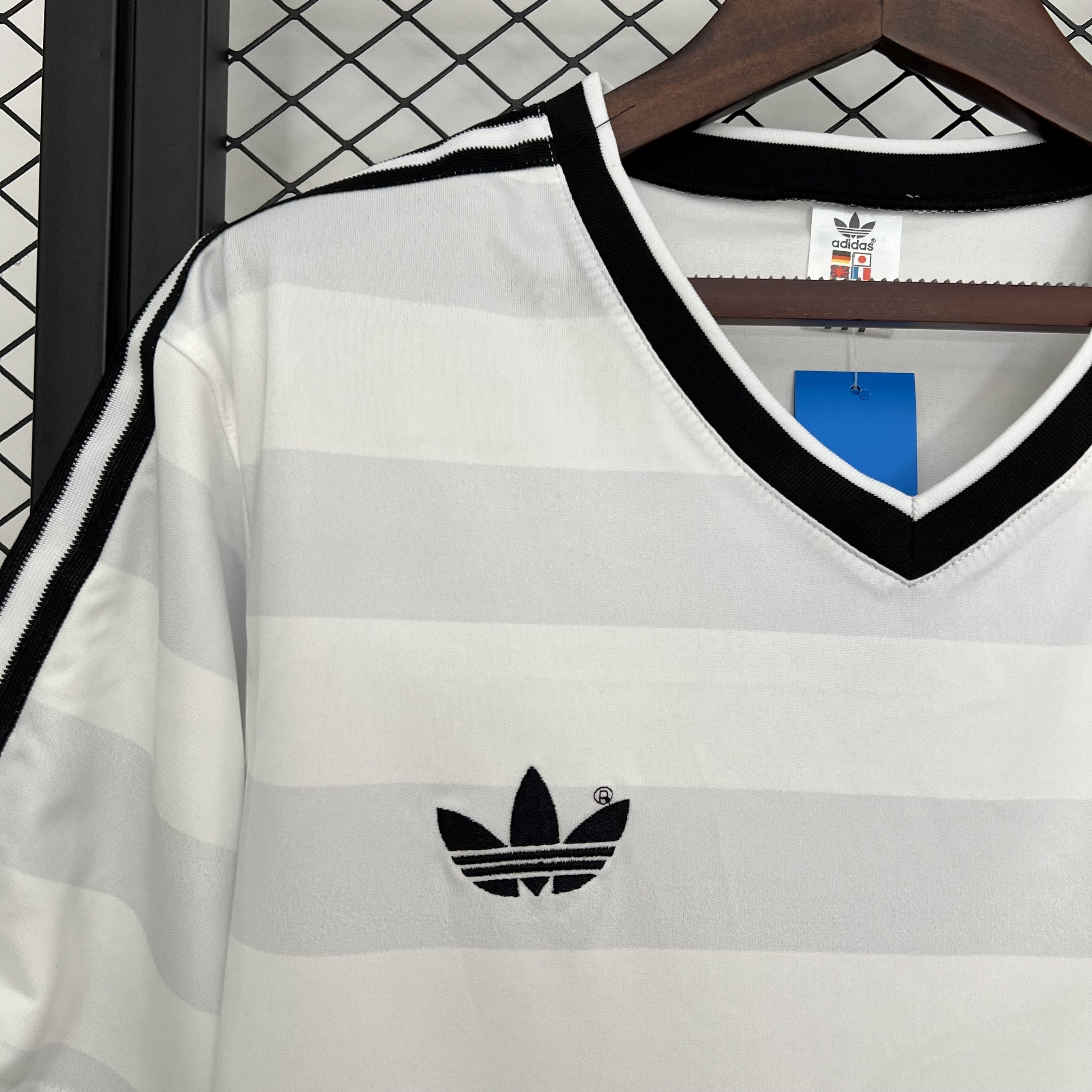 1984 Germany home Retro Football Shirt