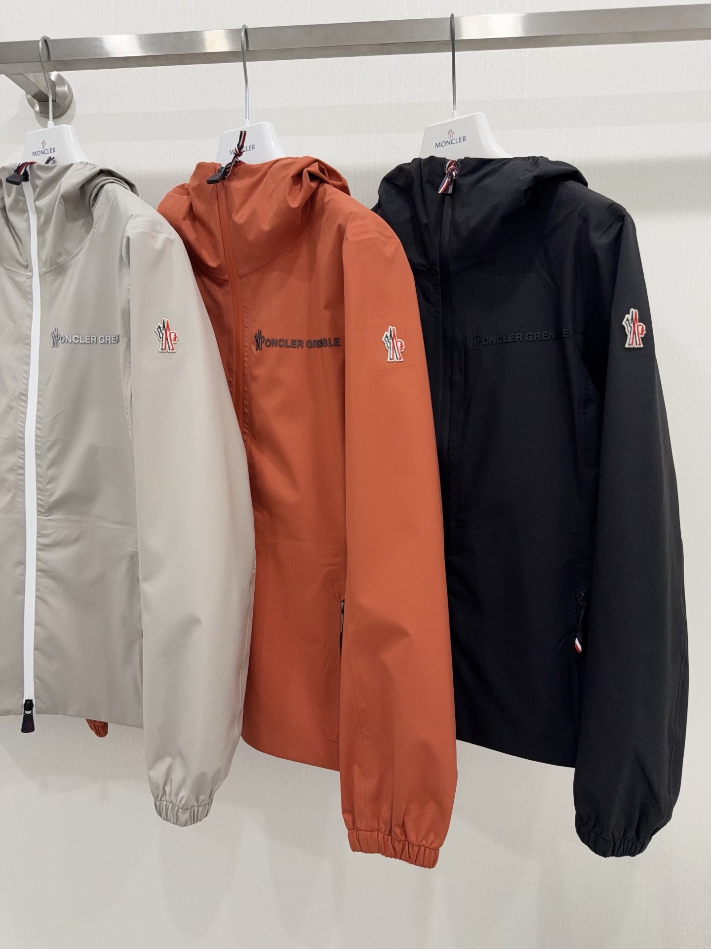 Moncler 2026 Autumn Winter Women's Jackets Polyester Hooded Tassel Zipper Casual Slim Woman's Coats MKDFWJ26011