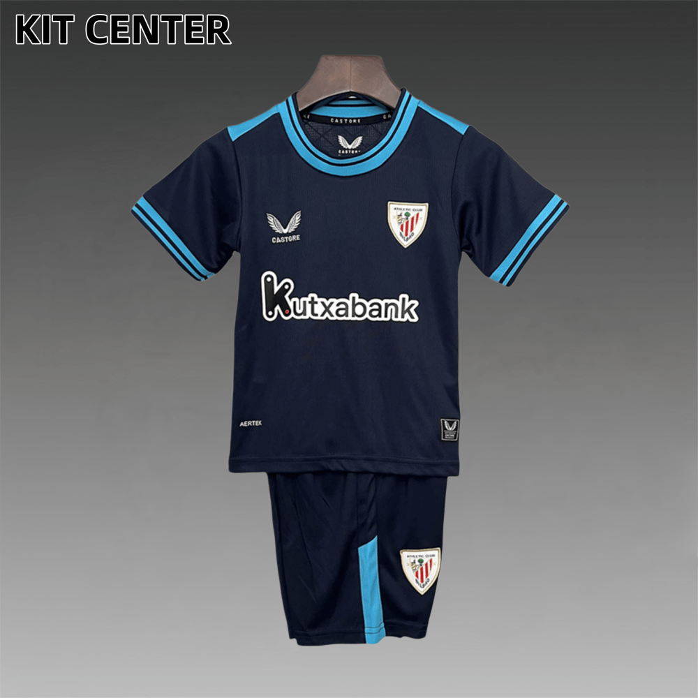 2025/2026 Bilbao Away Football Shirt (Kids Kit socks)