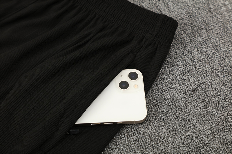 25/26 France black Half-Zip Training Kits (Adult Kids kit)