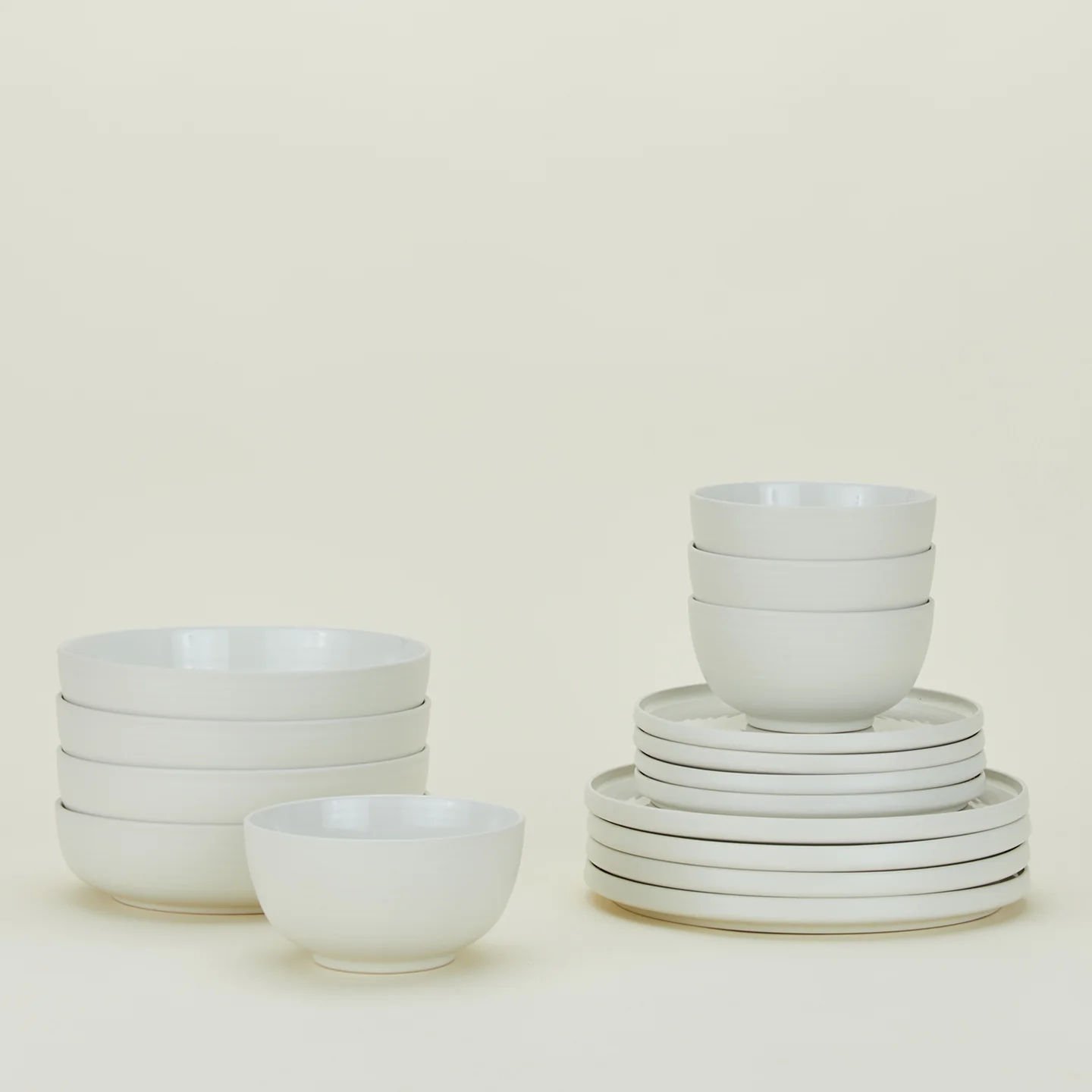 Monochromatic Essential Tabletop Bundle - Bone