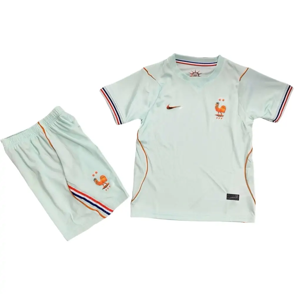 2026 World Cup France Away Jersey Children's Set - Fans Edition