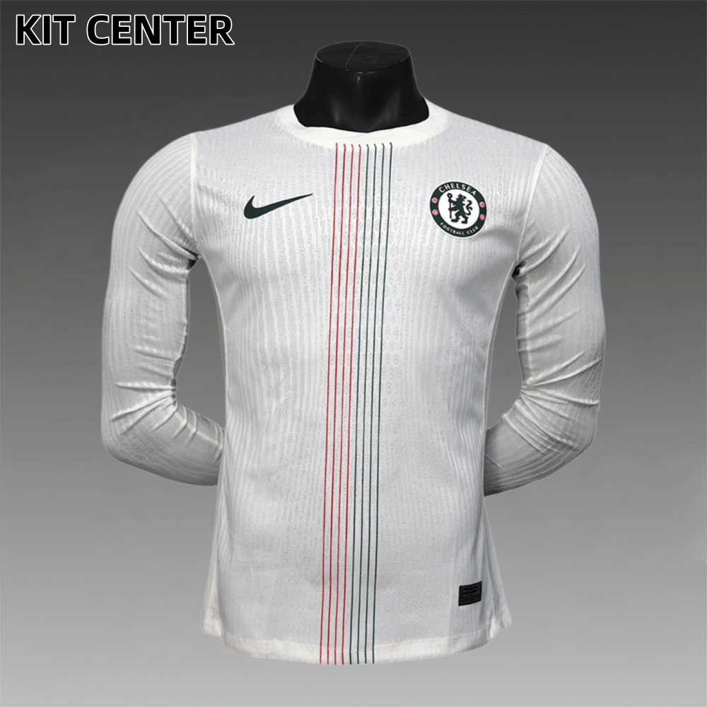 2025/2026 Chelsea Away Long Sleeve Football Shirt (Player)