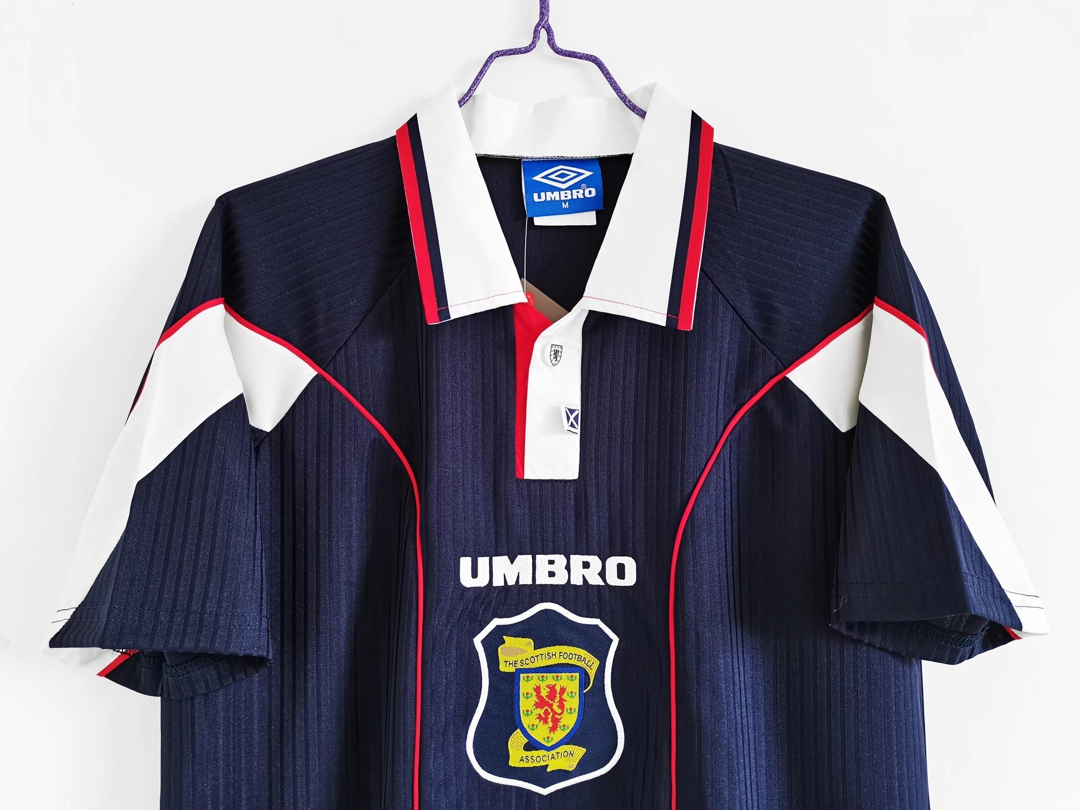 1996/1998 Scotland home football shirt（Retro）