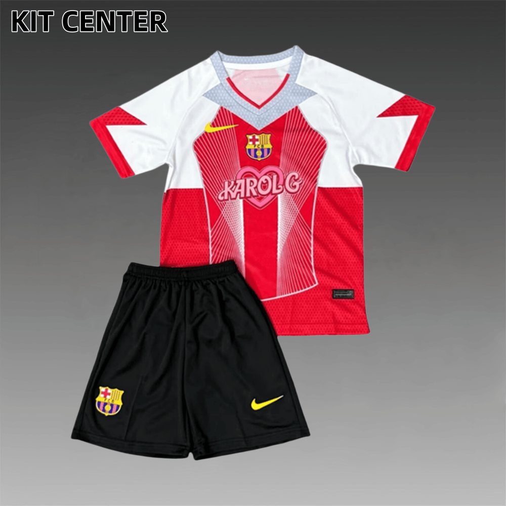 2025/2026 Barcelona Special Edition Football Shirt (Kids Kit socks)