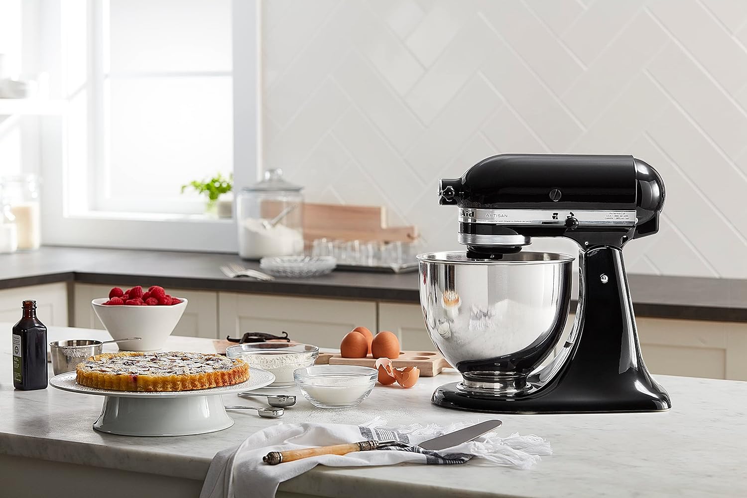 KitchenAid Artisan Series 5-Quart Tilt-Head Stand Mixer - KSM150PS, Milkshake
