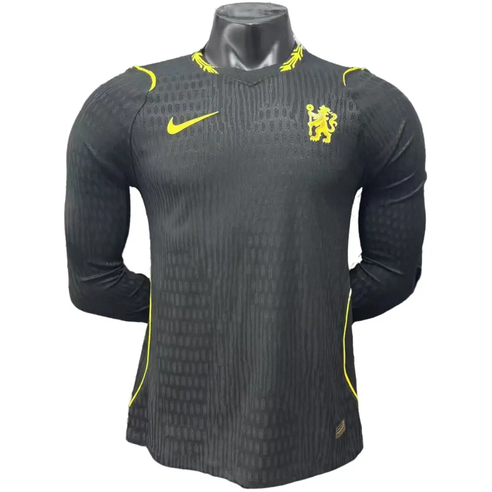 2026-27 Chelsea Away Long Sleeve Jersey - Player Edition