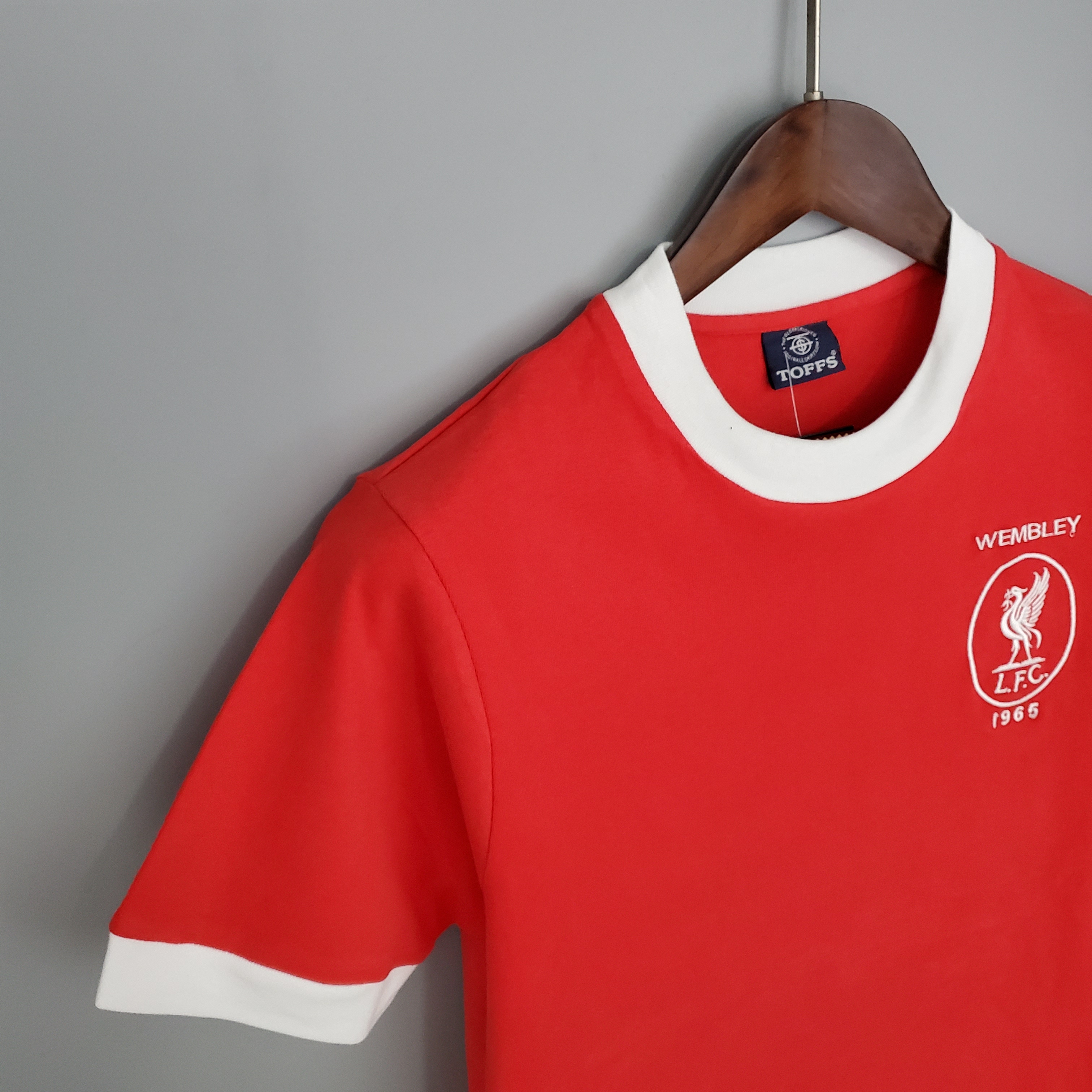 1965 Liverpool Retro Home Football Shirt