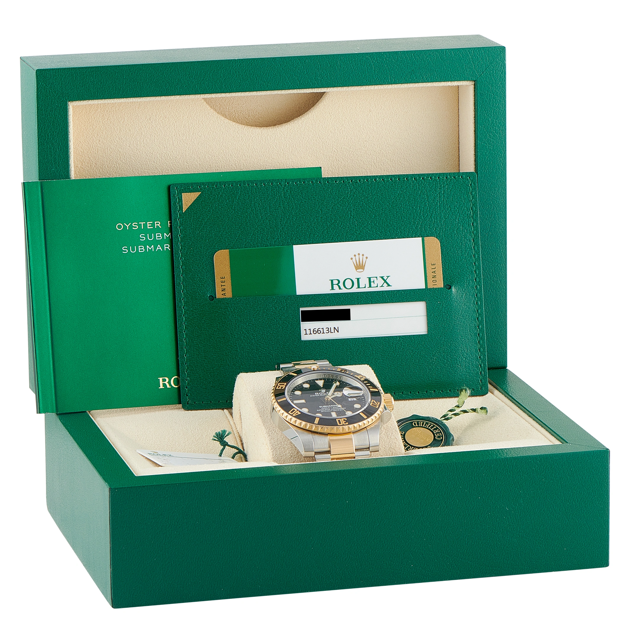 RolexSubmariner Steel and Yellow Gold Watch 116613LN