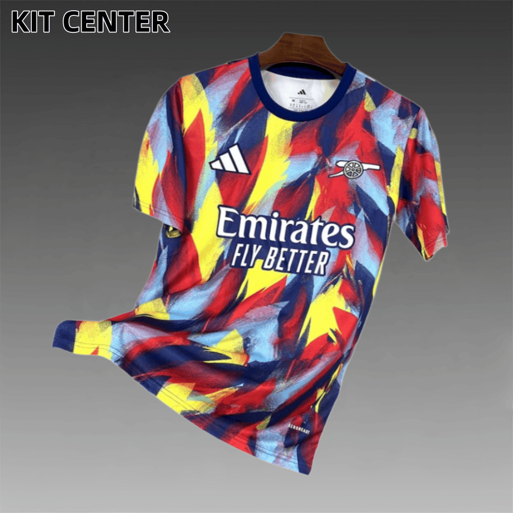 2025/2026 Arsenal Pre-match Training Football Shirt（Fans）