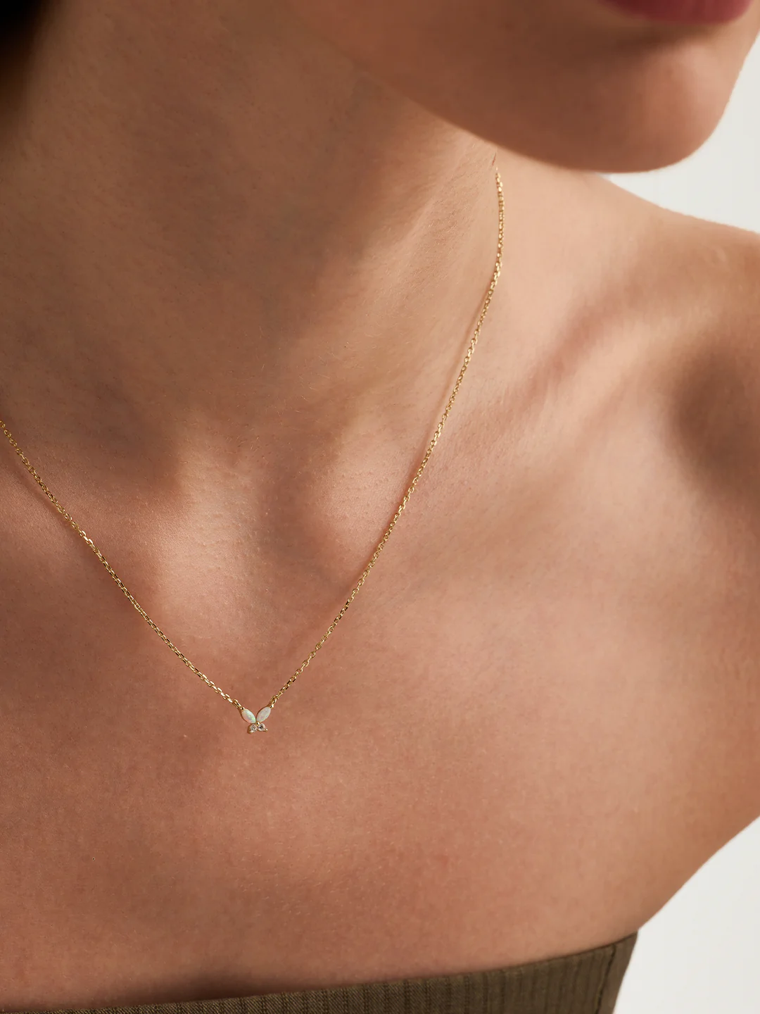 Butterfly Opal Necklace