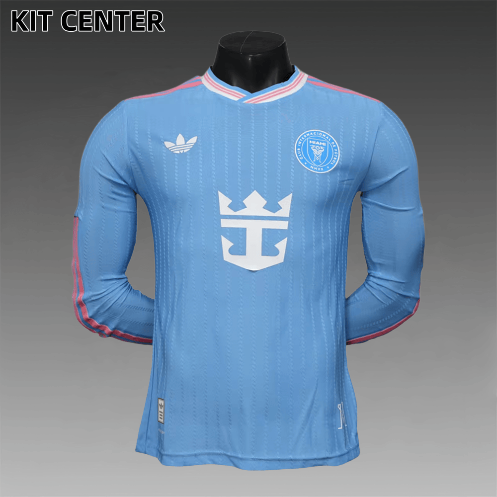 2025/2026 Miami Third Jersey Long Sleeve Football Shirt (Player Edition)