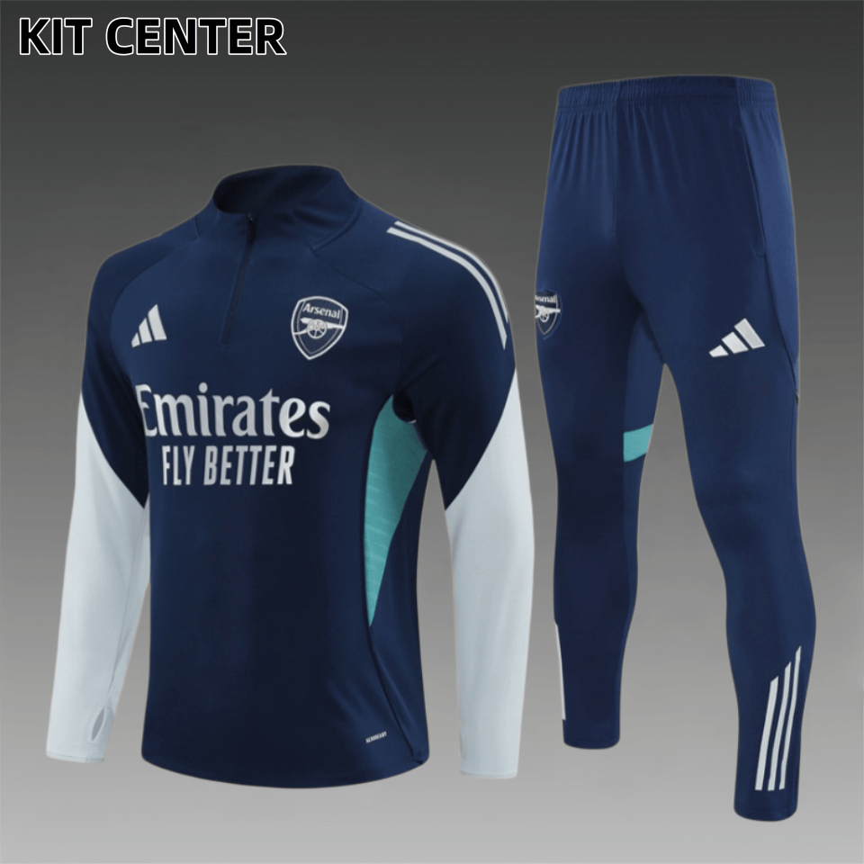 25/26 Arsenal Half Pull Training Uniform (adult Kids Kit)