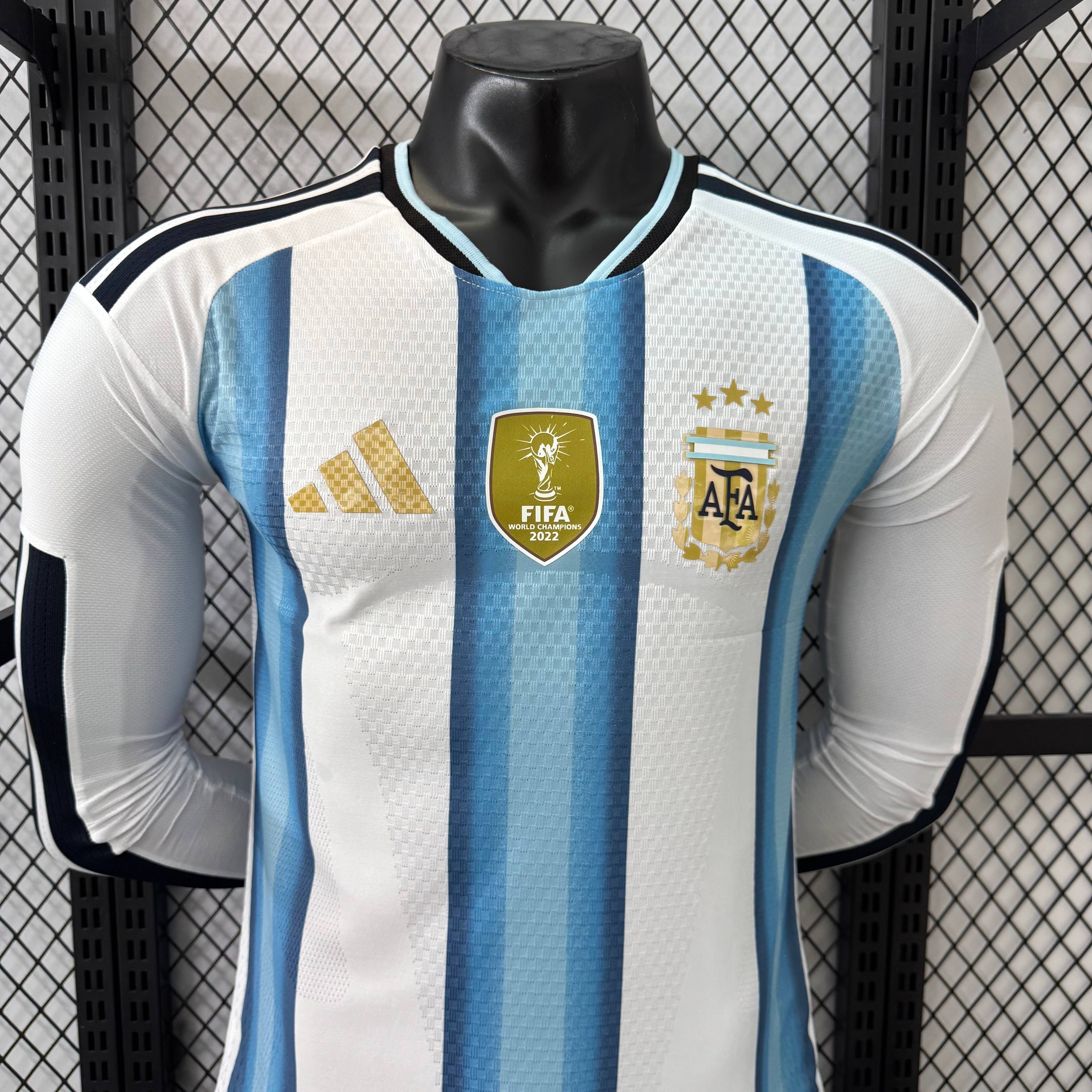 2026 Argentina Home Long sleeves Football Shirt (Player Edition)