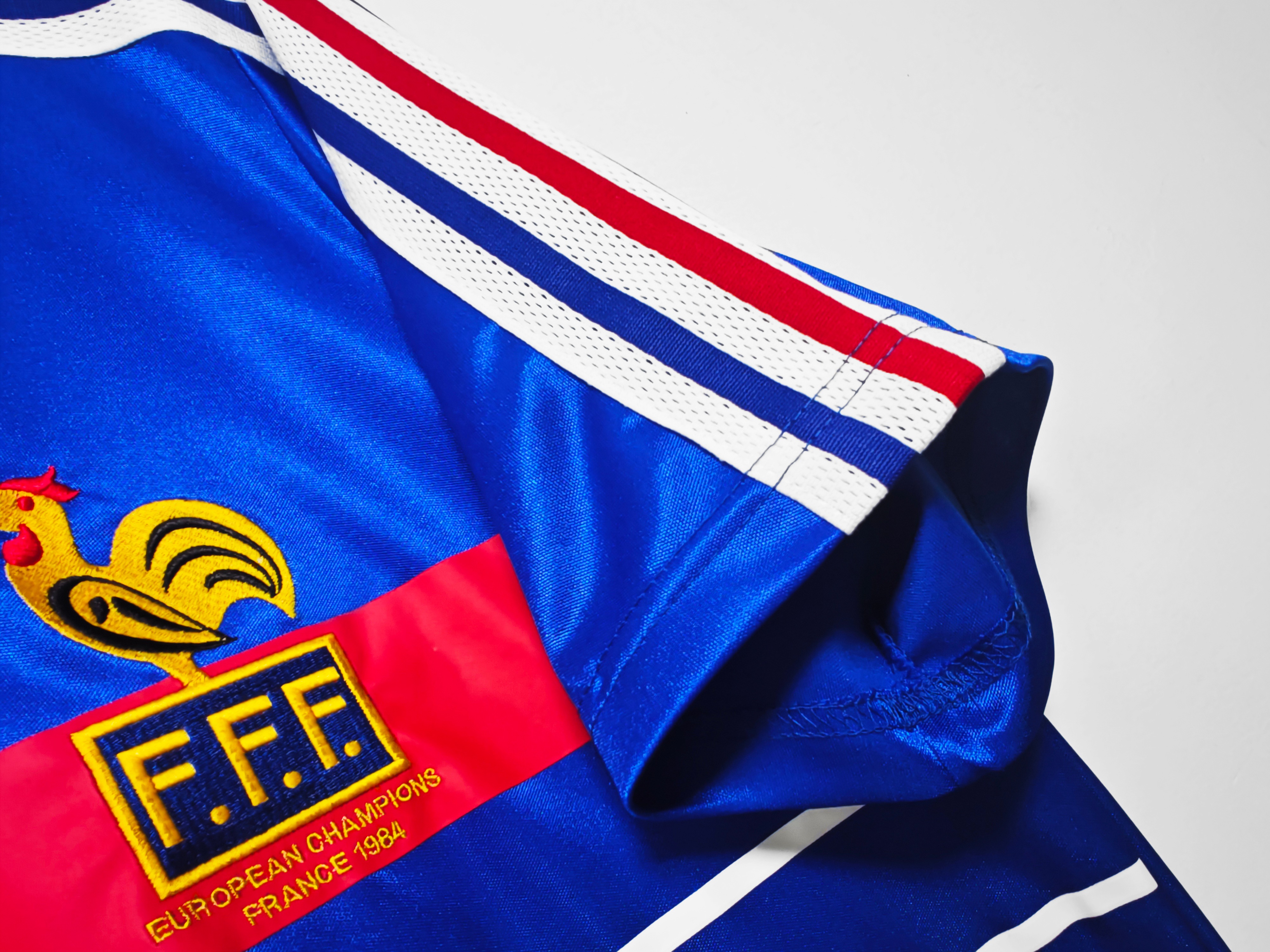 1984 France Home Retro Football Shirt