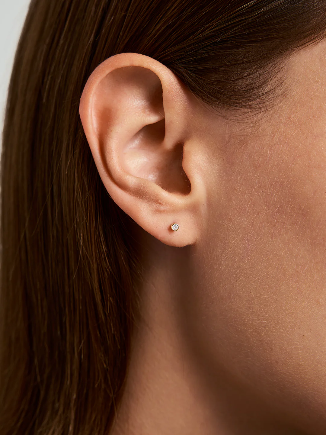 Tiny Sapphire Flat Back Studs