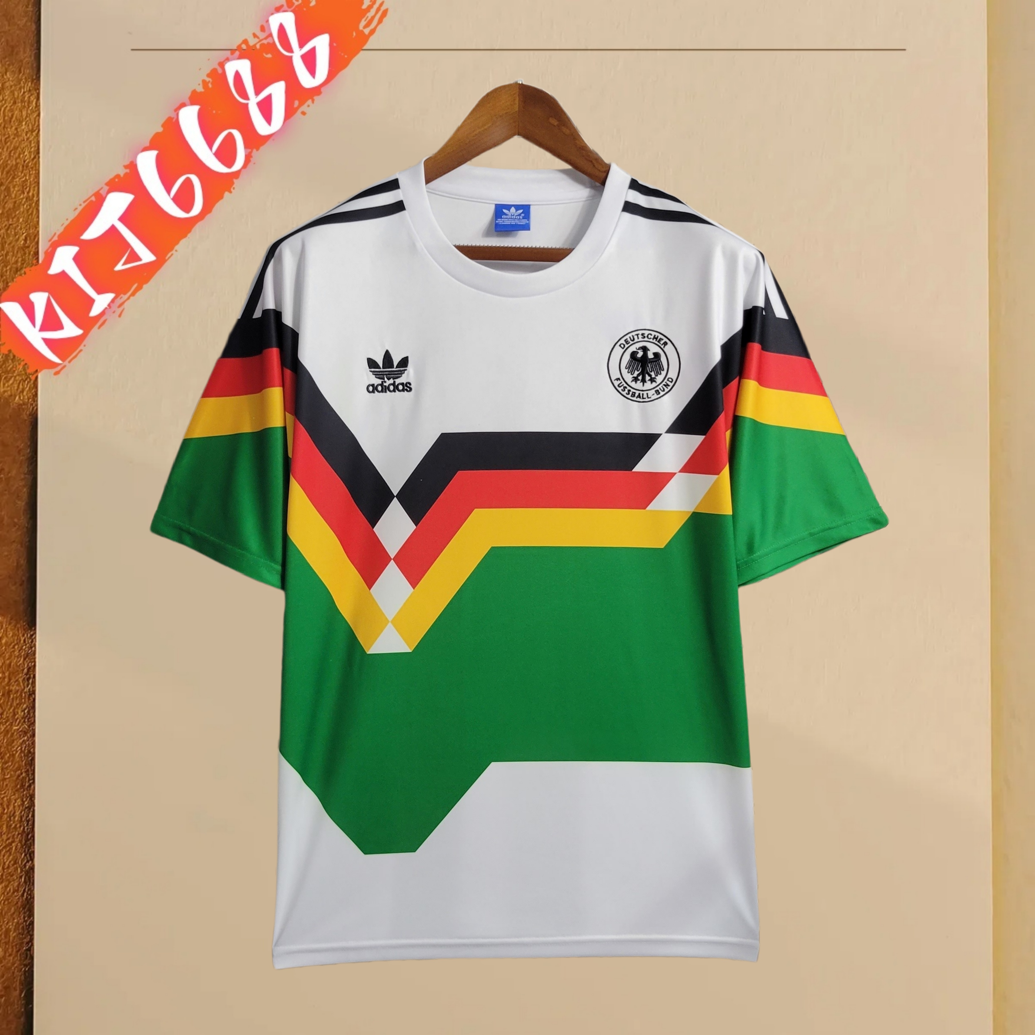 1990 Germany Retro World Cup Football Shirt