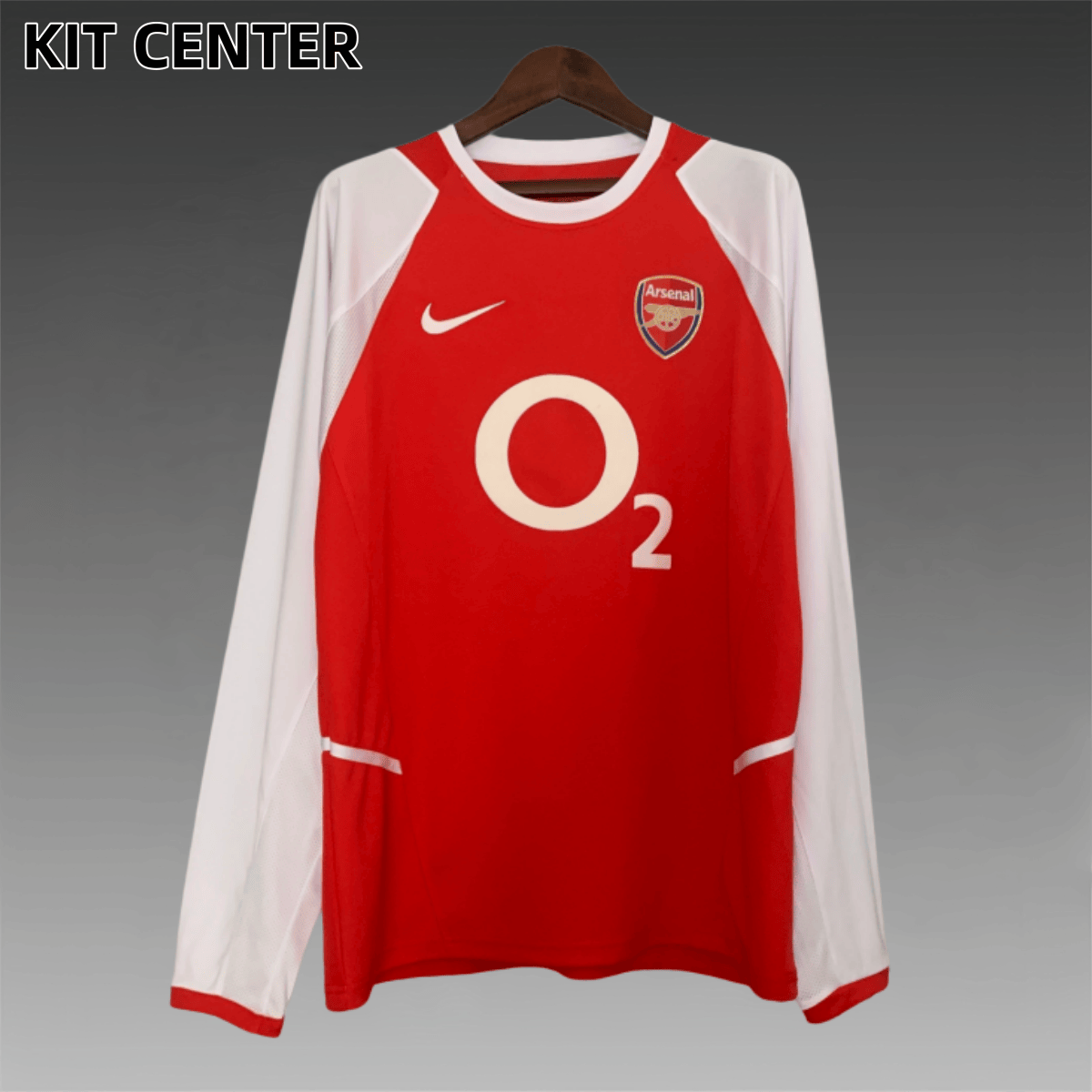 02/03 Arsenal Home Retro Long Sleeve Football Shirt