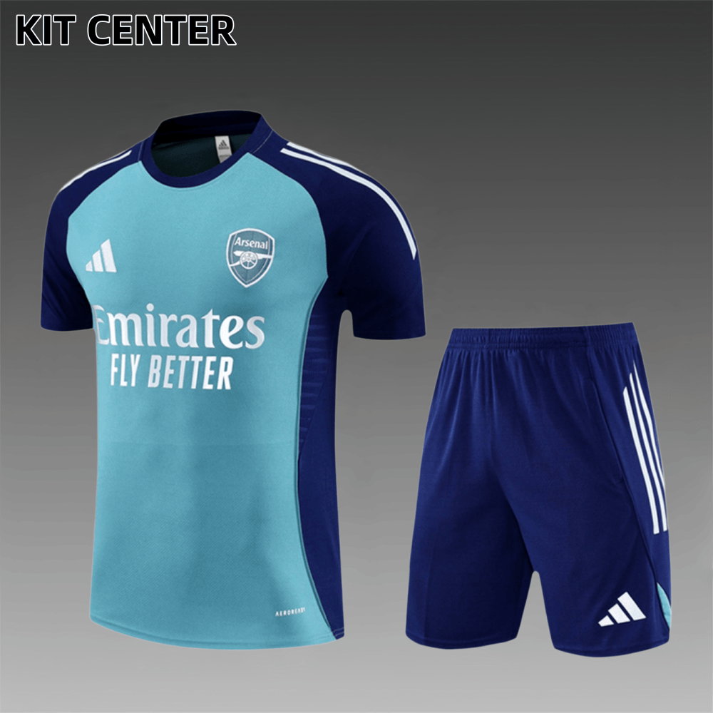2025/2026 Arsenal Kids Short-Sleeve Training Kits (Kids Kit)