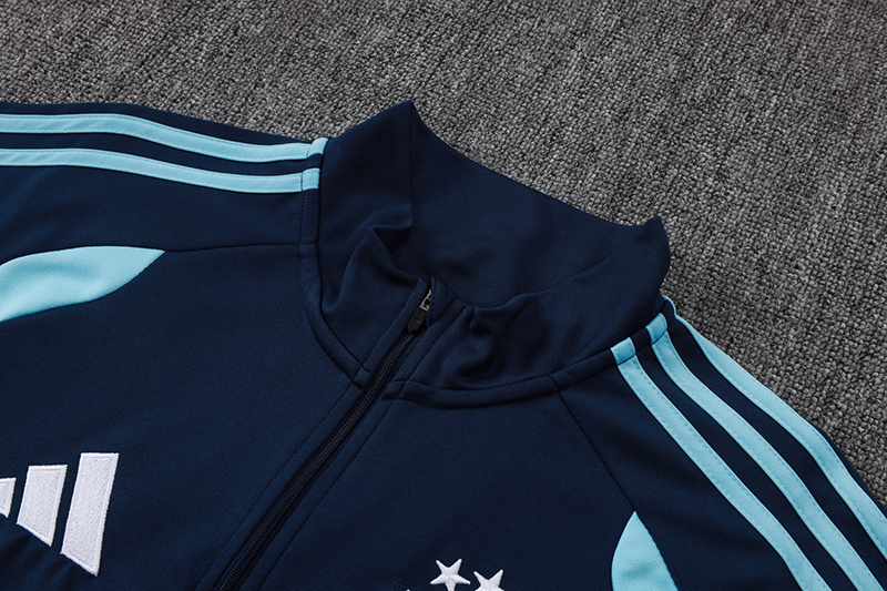 2026/2027 Argentina Half Zip Training Clothes (Adult Kids Kit)