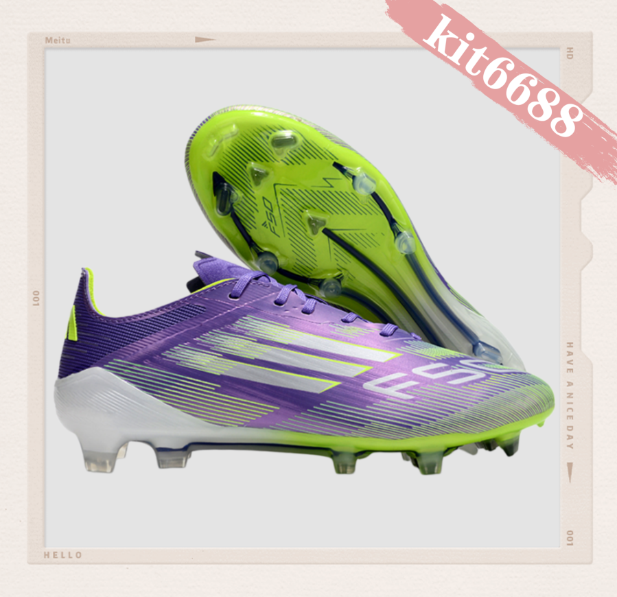 F50 Elite AG Radiant Blaze - Purple RushFootwear WhiteLucid Lemon
