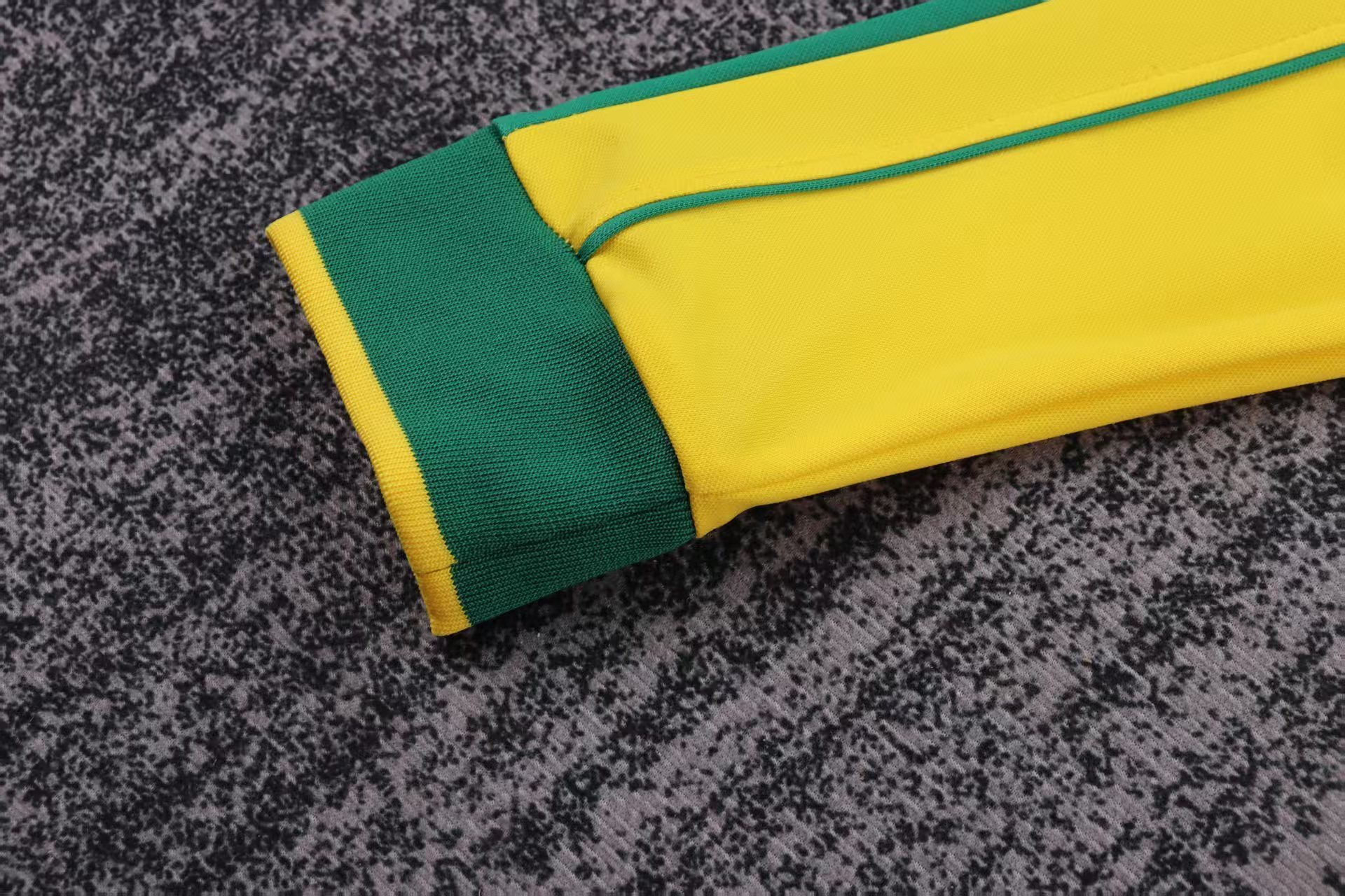 1998 Brazil home Retro long sleeves Kids Kit