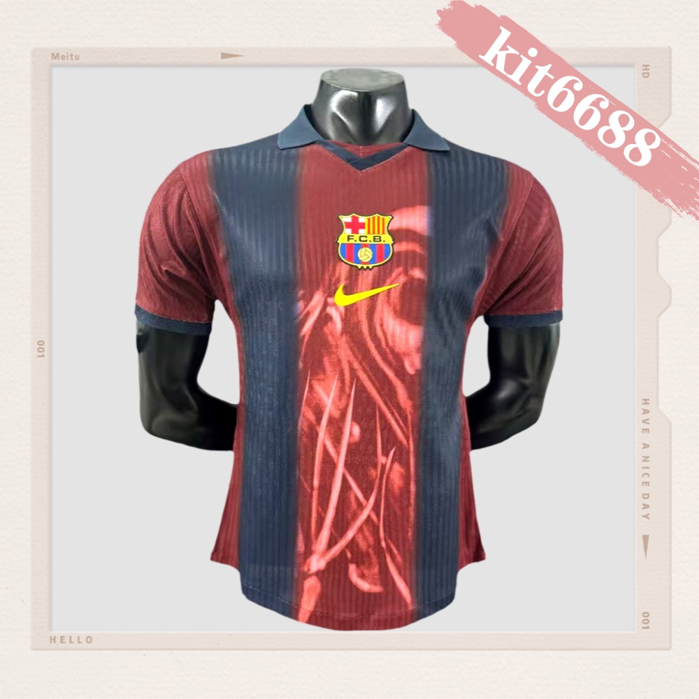 2025/2026 Barcelona Joint Commemorative Football Shirt (player version)