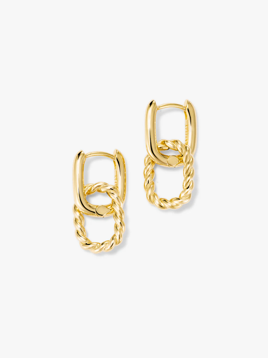 Oval Interlock Drops