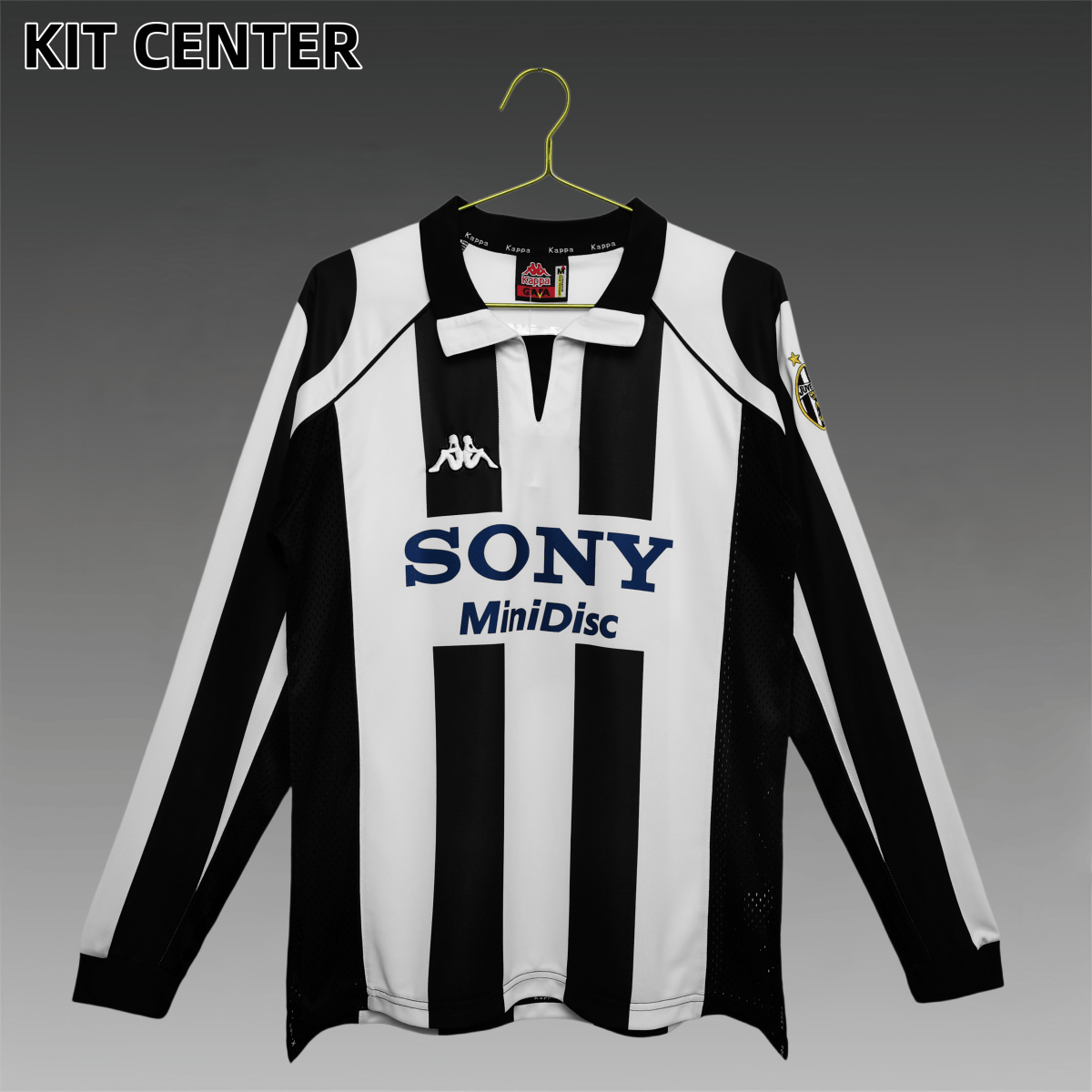 1997/1998 Juventus home  long sleeves Retro Football Shirt