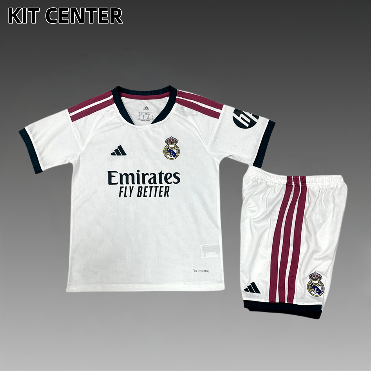2026/2027 Real Madrid Home Kids Kit (Kids Kit socks)