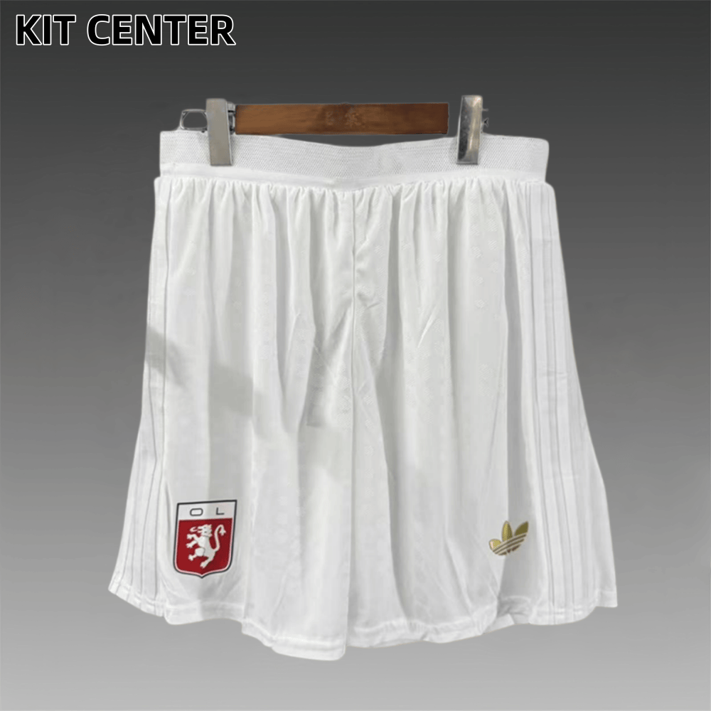 2025/2026 Lyon White Shorts (Player Edition)