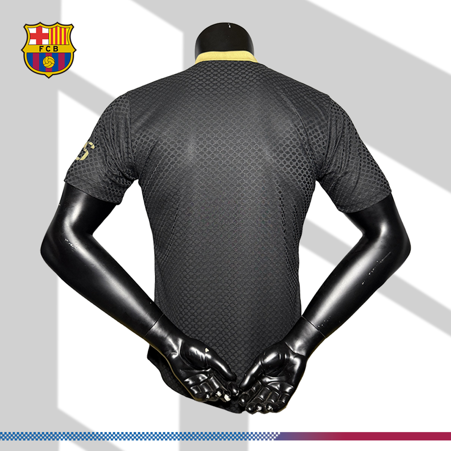 2025/2026 Barcelona Black POLO Football Jersey (Player Edition)