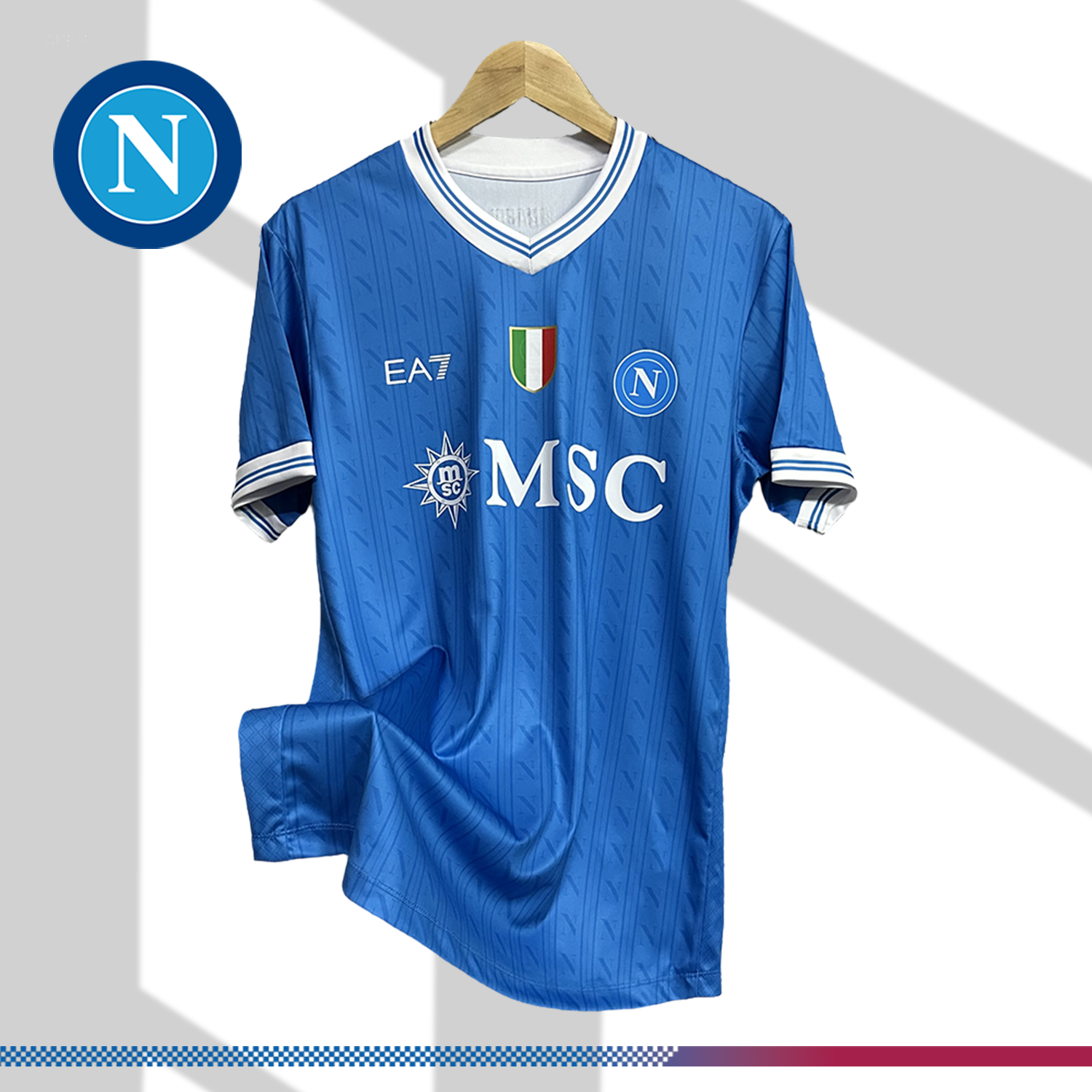 2025/2026 Napoli Home Football Shirt (Fan)