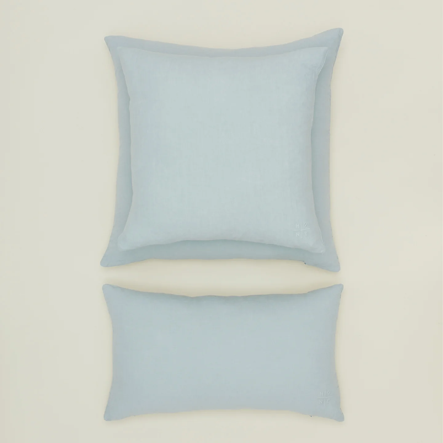 Simple Linen 22x22 Pillow - Sky