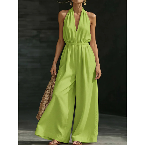 HALTER JUMPSUIT