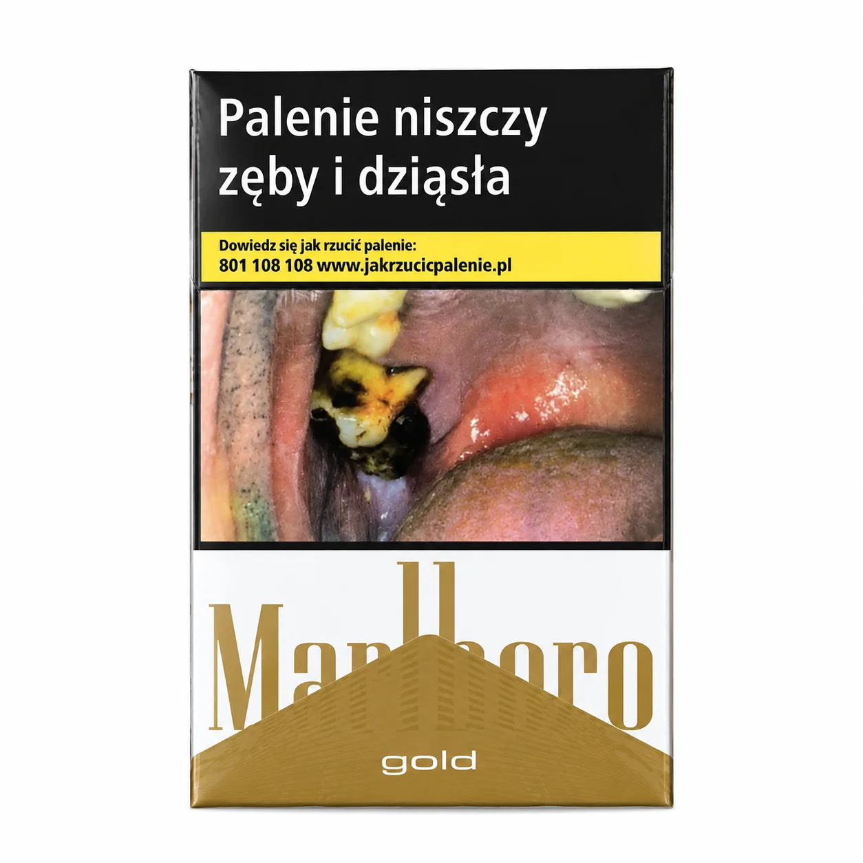 Marlboro Gold King Size Cigarettes - Polish Import Version