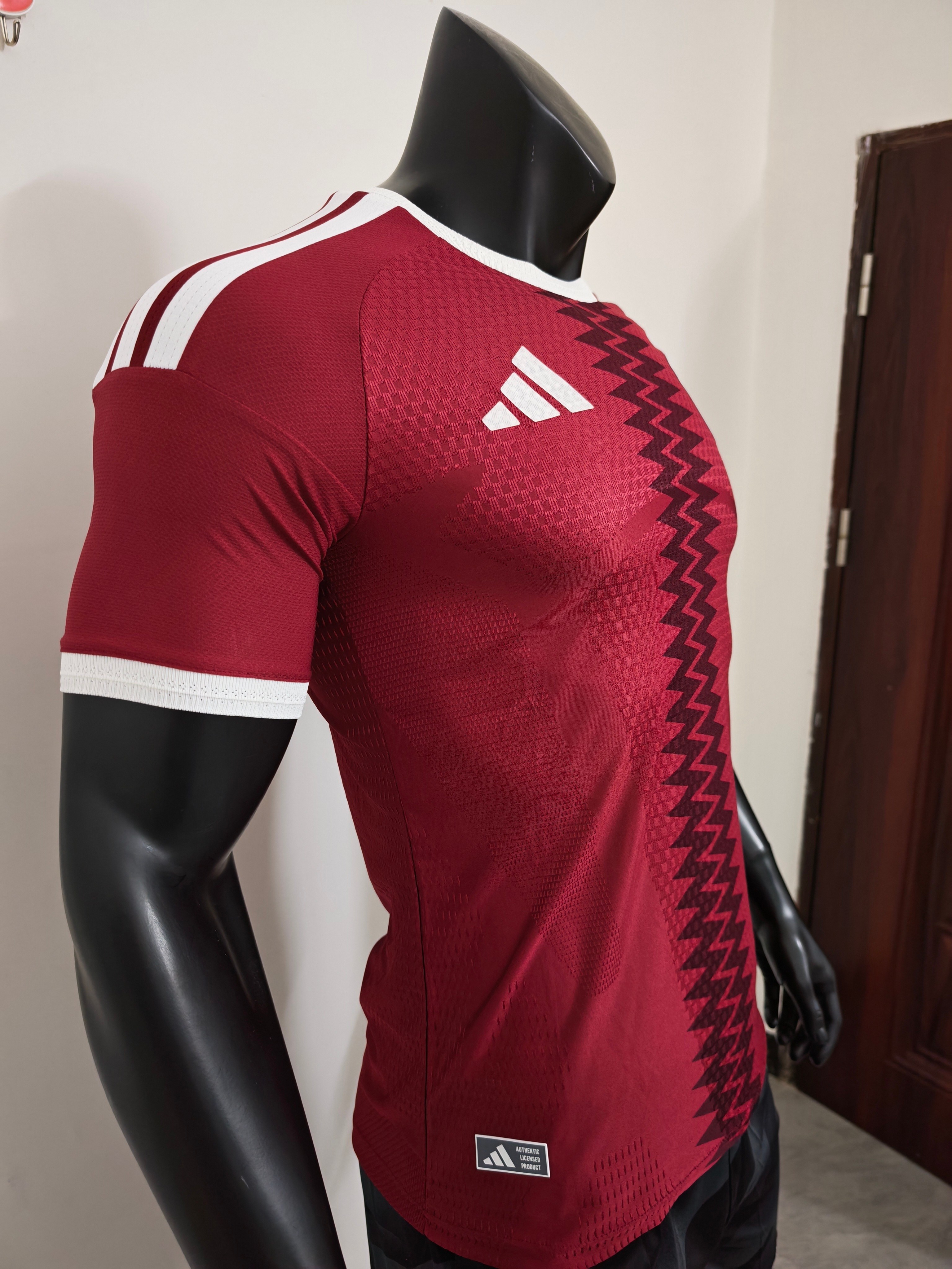 2026 Qatar Home Football Shirt (Player Edition)