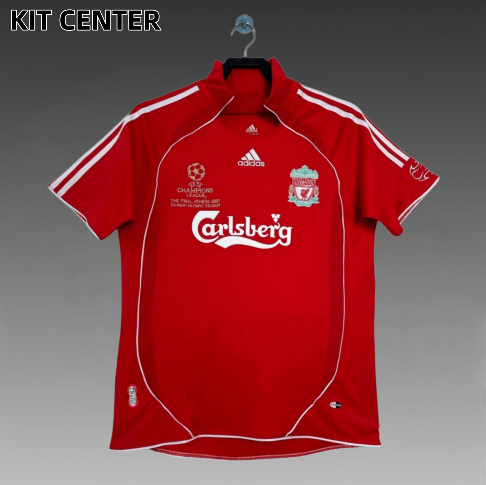 06/07 Liverpool home Retro Champions League version Football Shirt