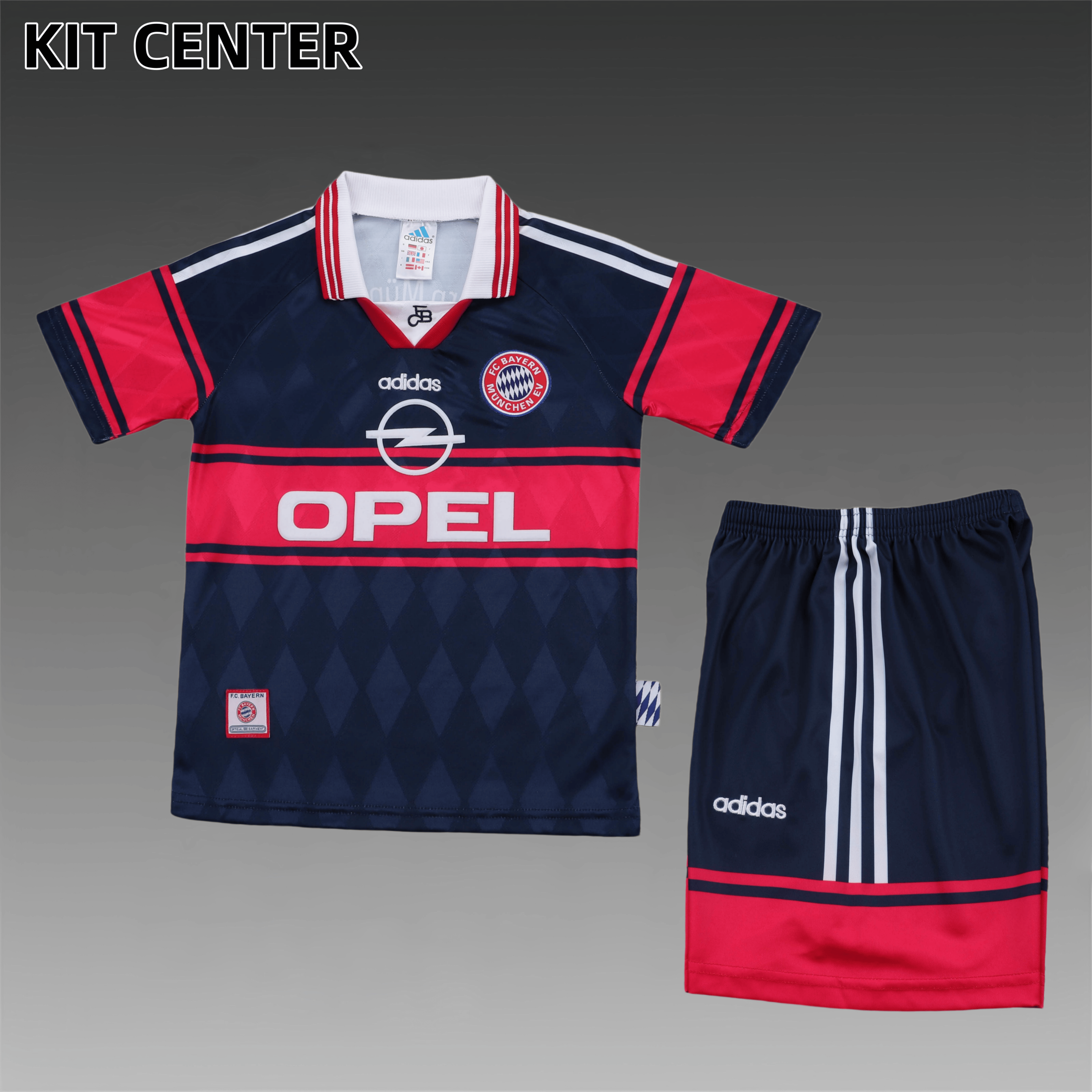97/99 Bayern Munich home  Retro Football Shirt ( Kids Kit )