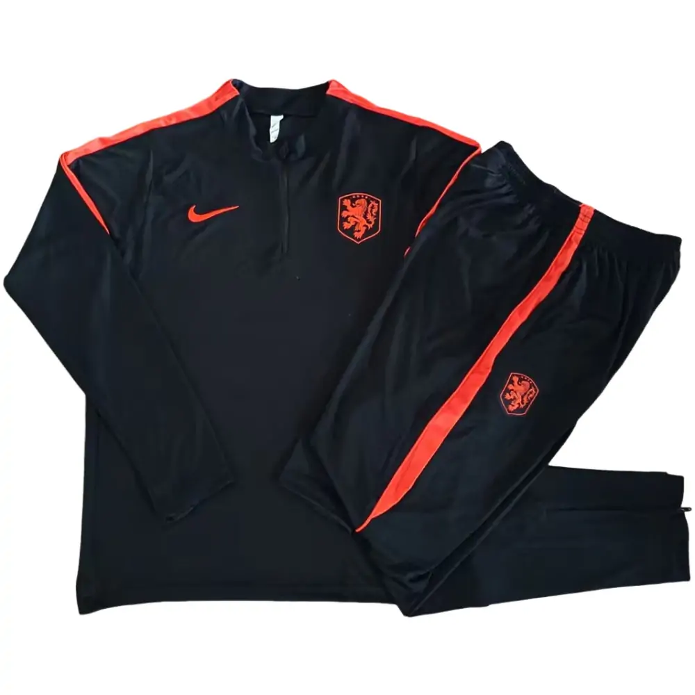 2026-27 Netherlands Half Zipper Training Jersey - Adult Set