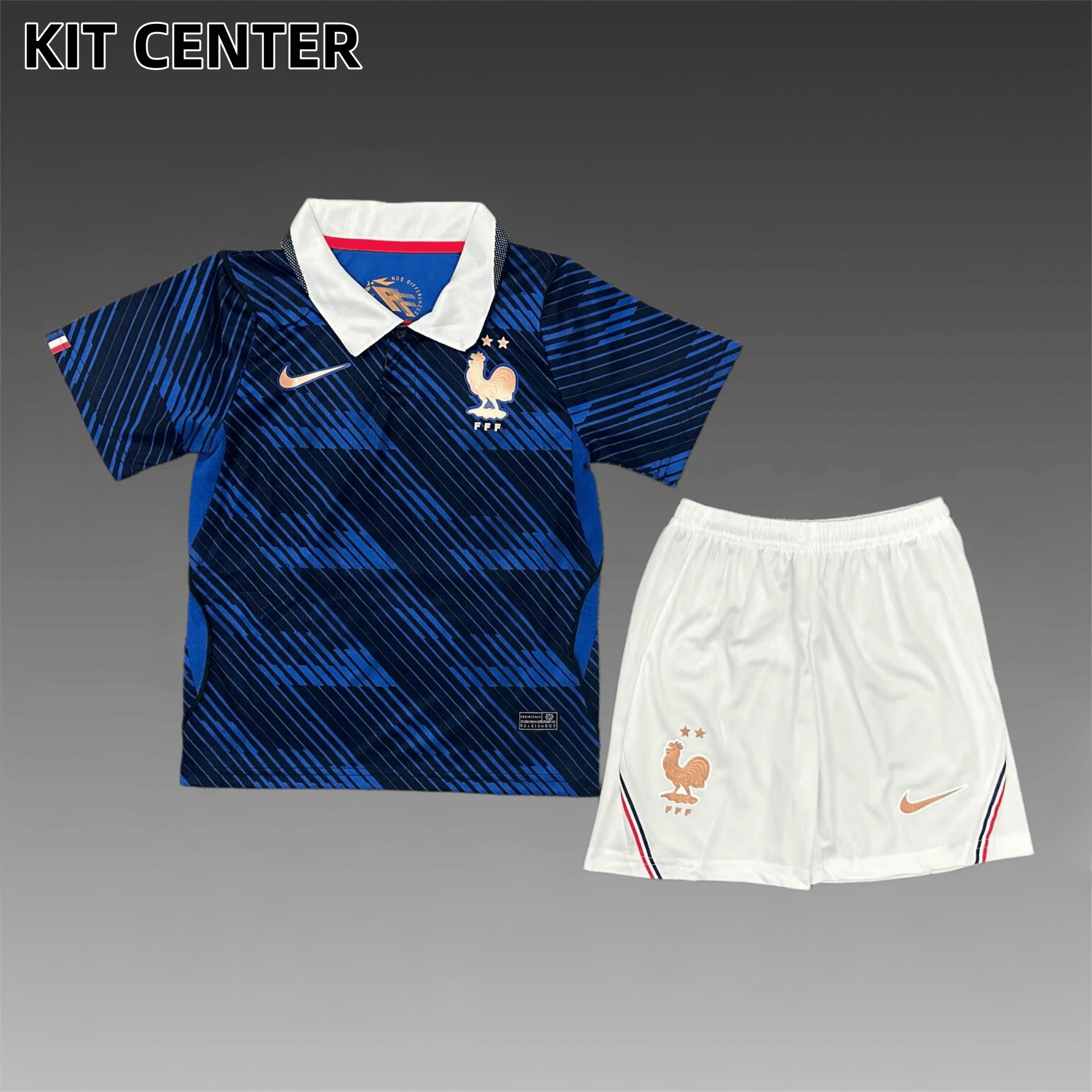 2026 France Home Football Shirt （Adult & Kids Kit socks)