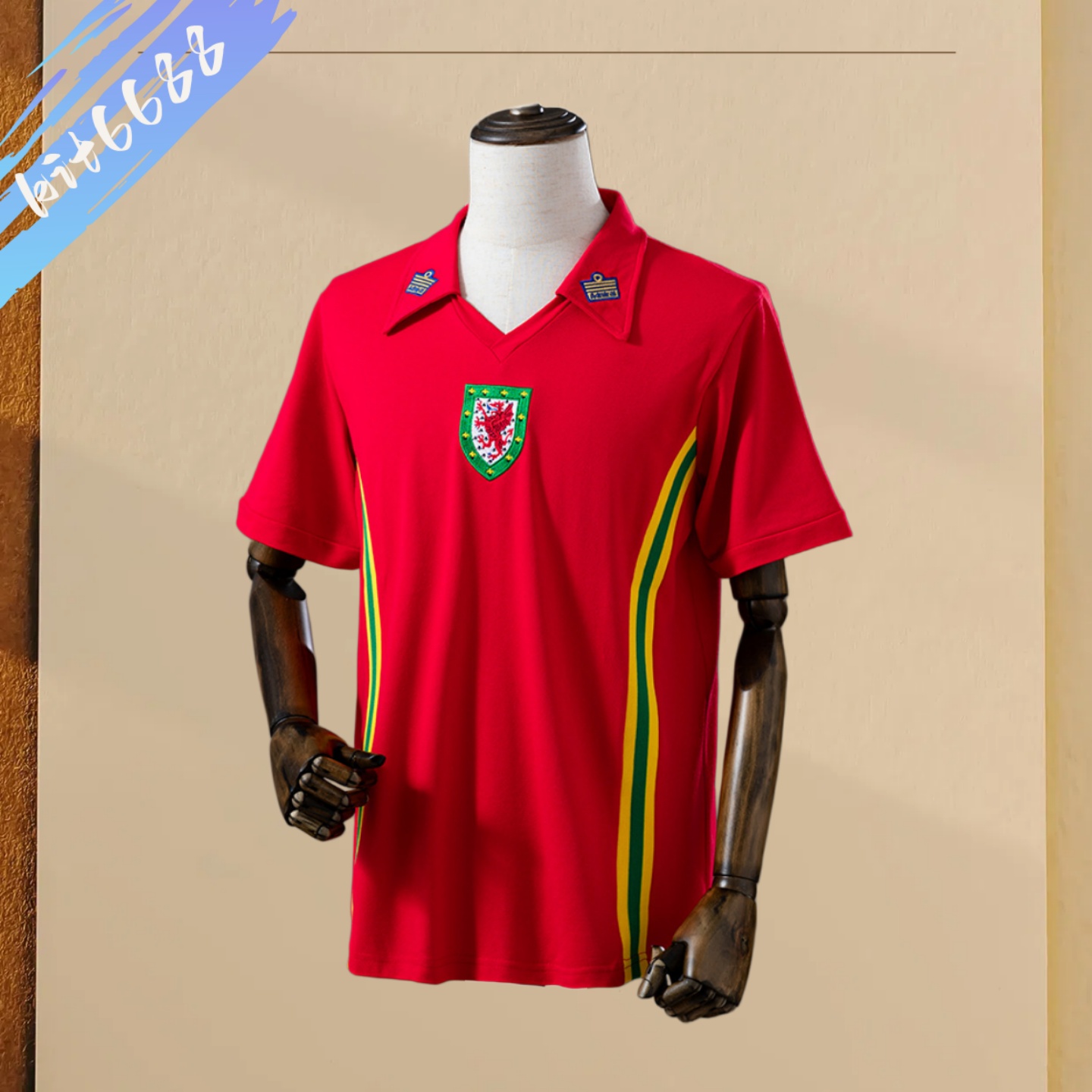 76/79 Wales Home Retro Football Shirt