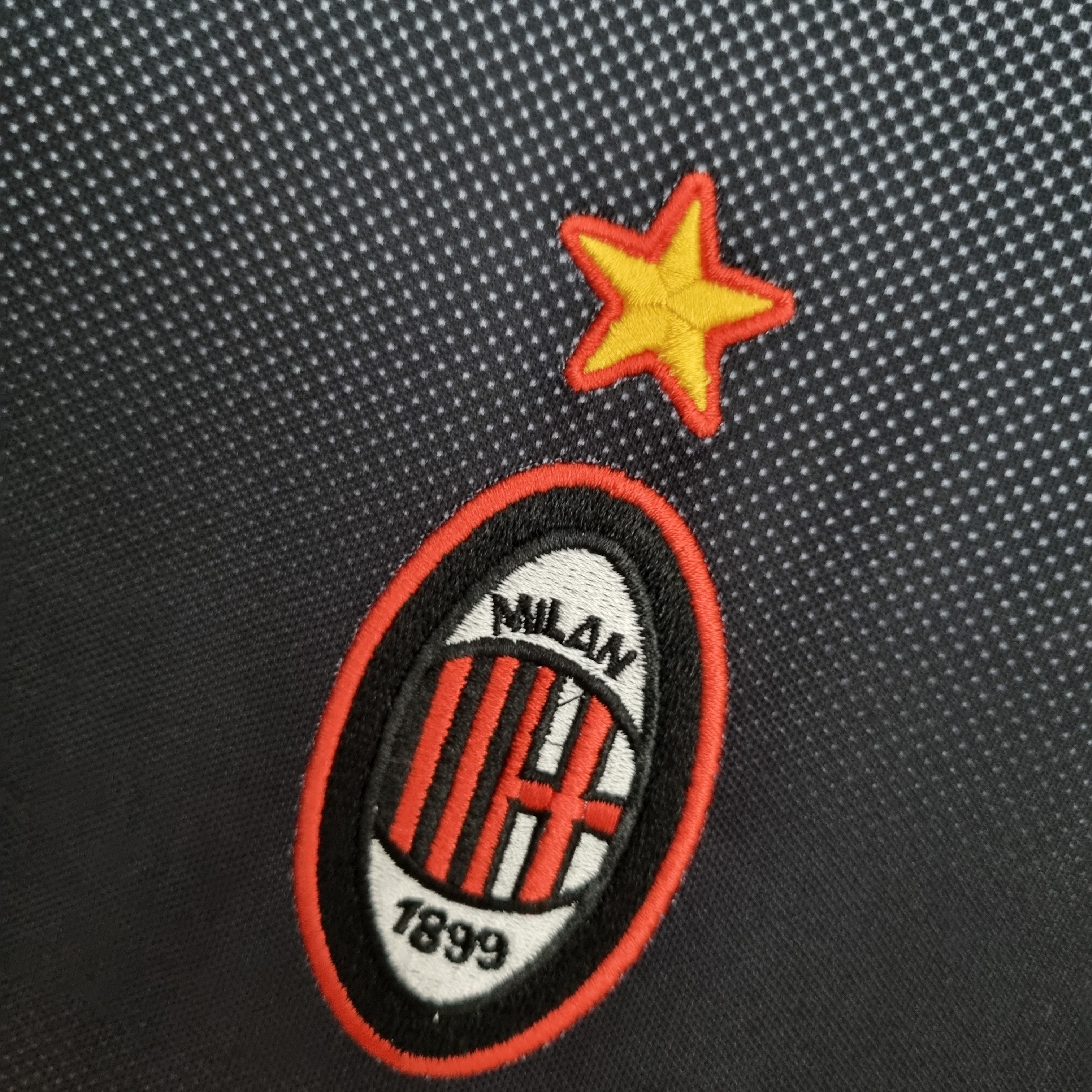 1995/1996 AC Milan Retro Black Training Shirt