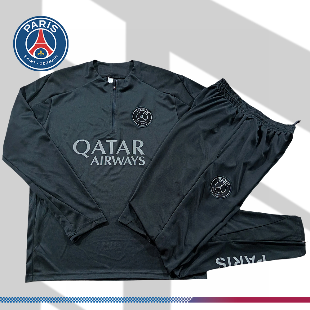 2025/2026 Paris Saint-Germain Kids Half Zip Training Clothes (Kids Kit)