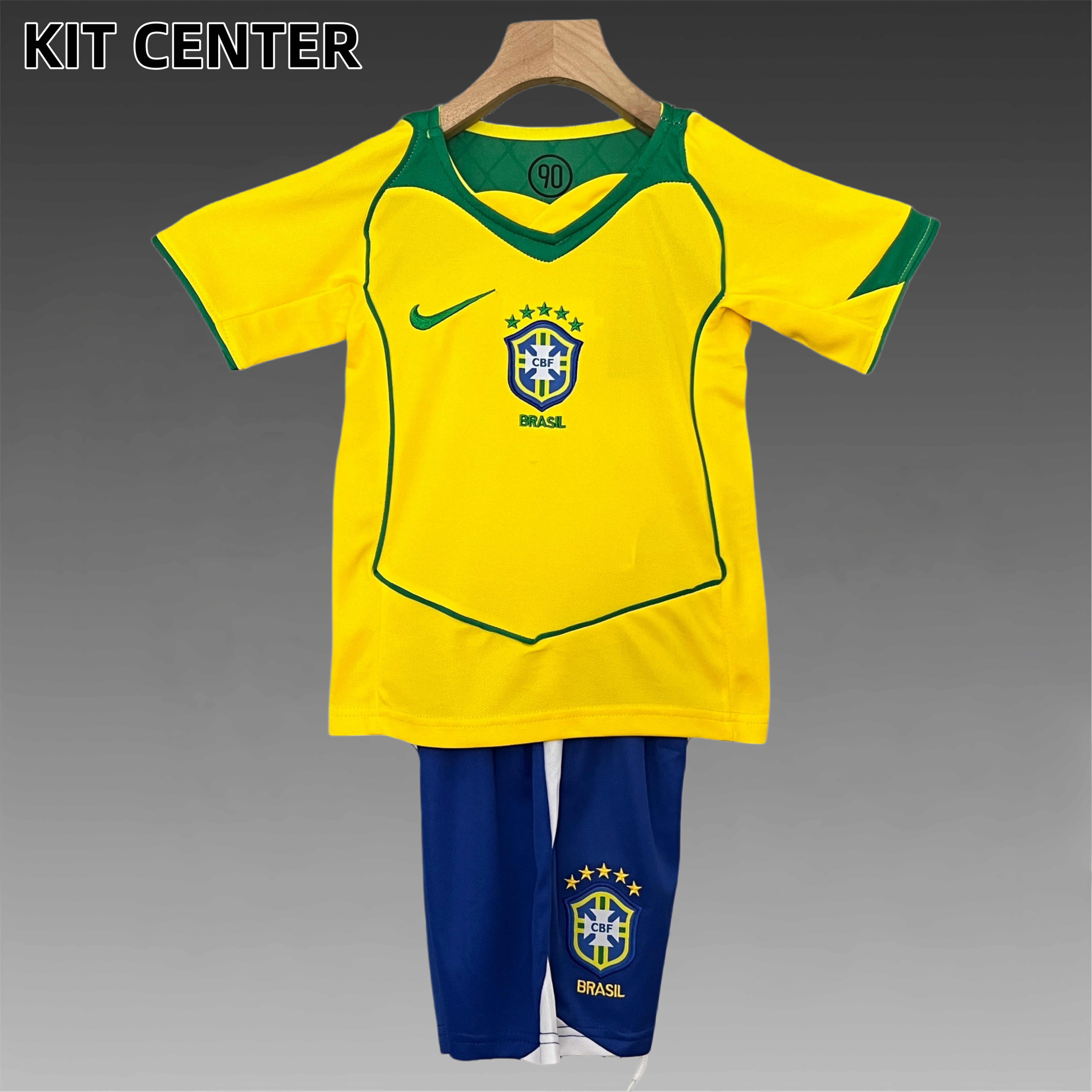 2004 Brazil home  Retro Kids Kit
