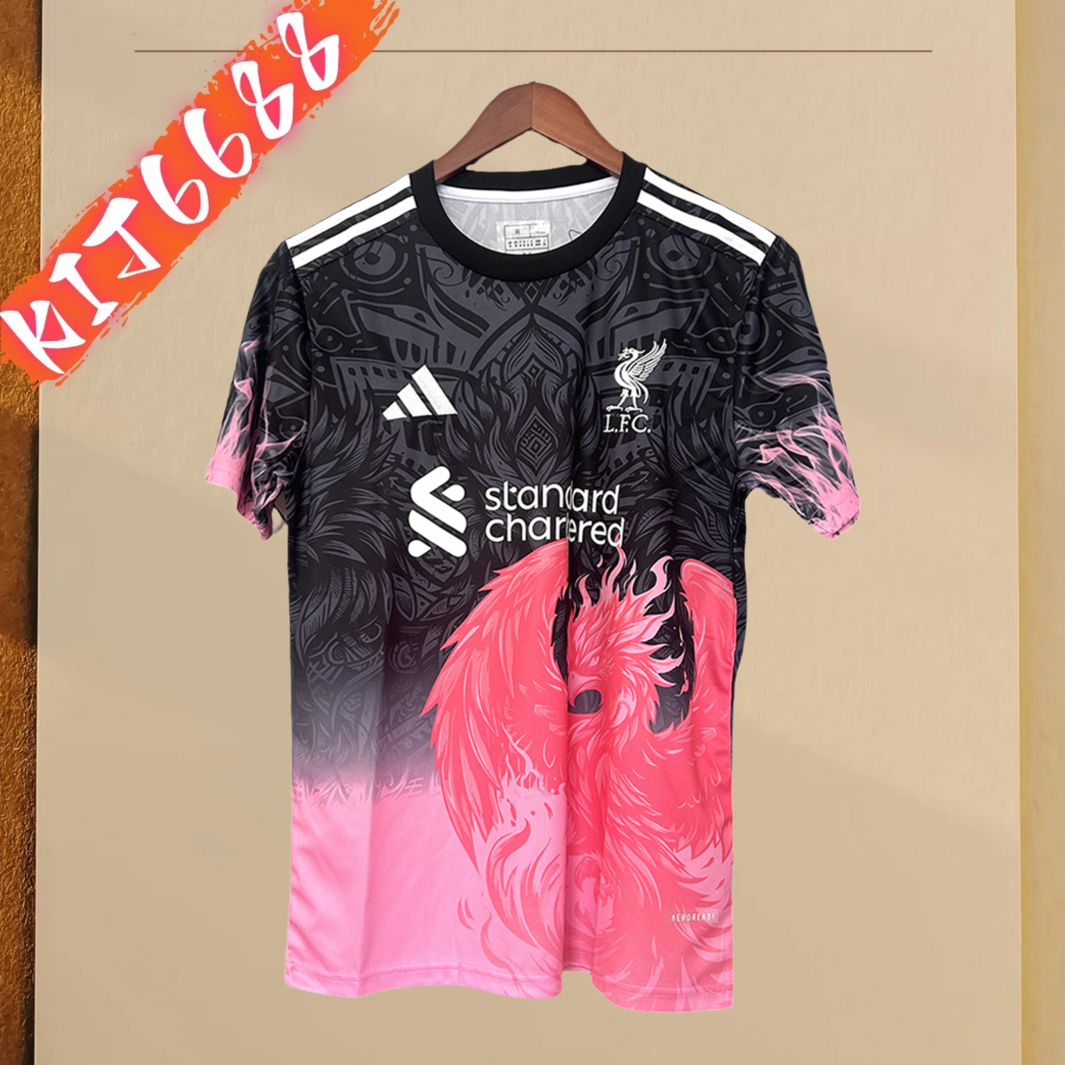 2025/2026 Liverpool Black and Gold Football Shirt (Fans)