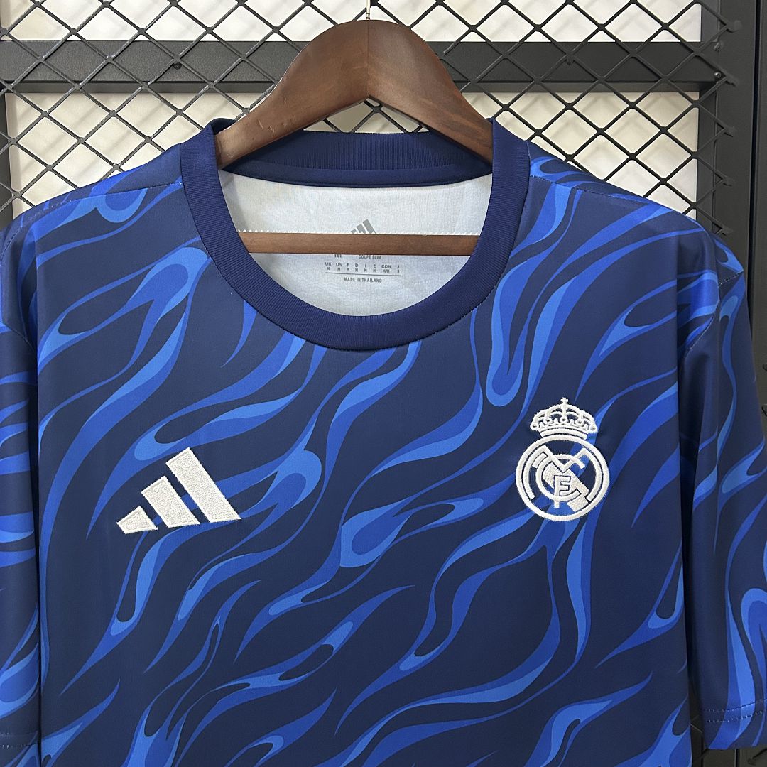 2025/2026 Real Madrid Pre-match Training Football Shirt （Fan Edition）
