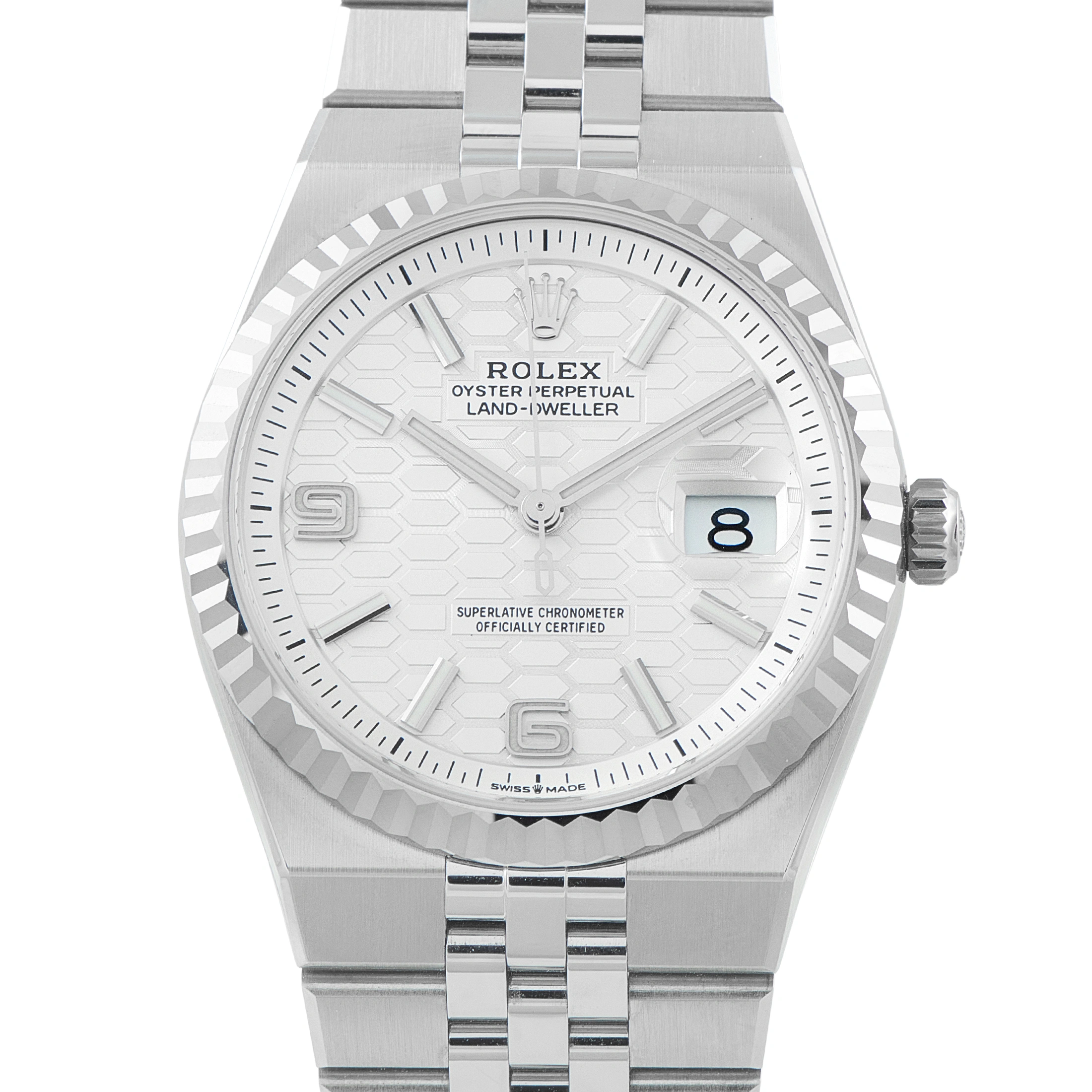 RolexLand-Dweller 36 Steel Flat Jubilee Watch 127234