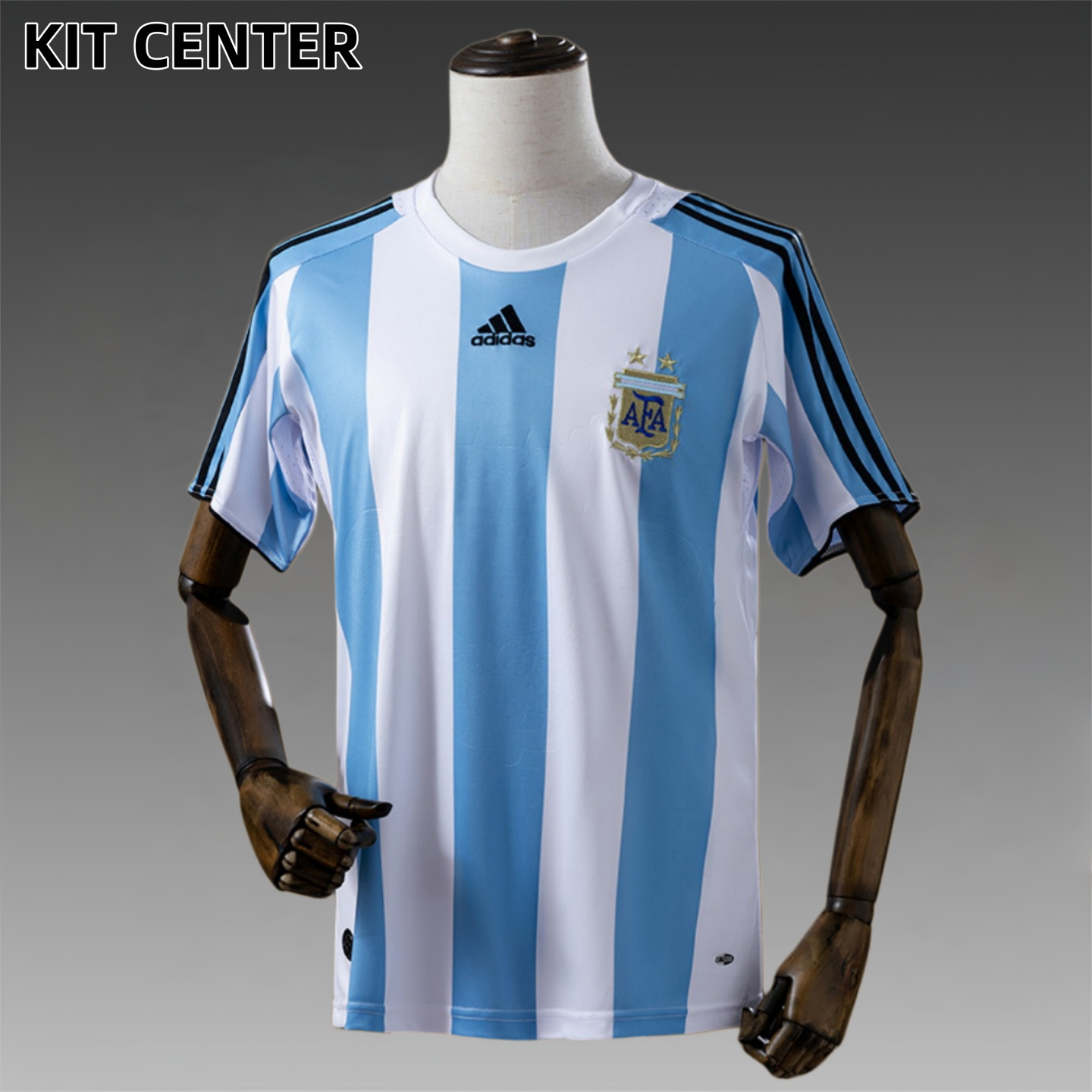 08/10 Argentina Home Retro Football Shirt (Fan Edition)