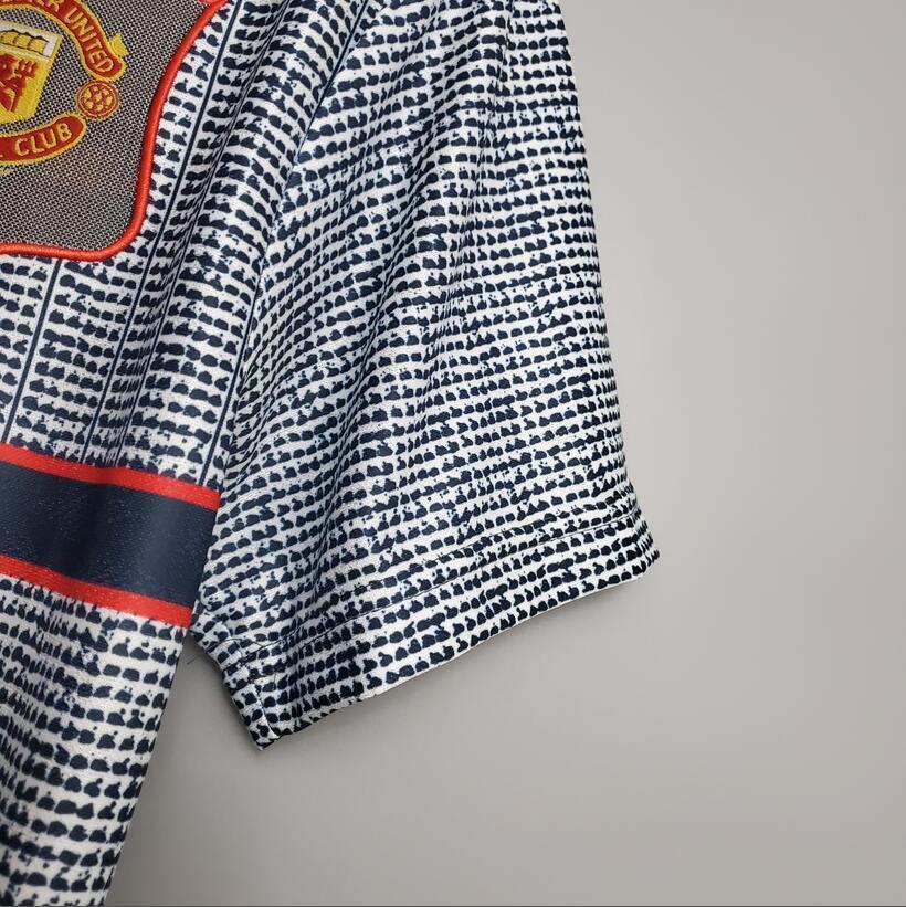 95/96 Manchester United Away retro football jersey